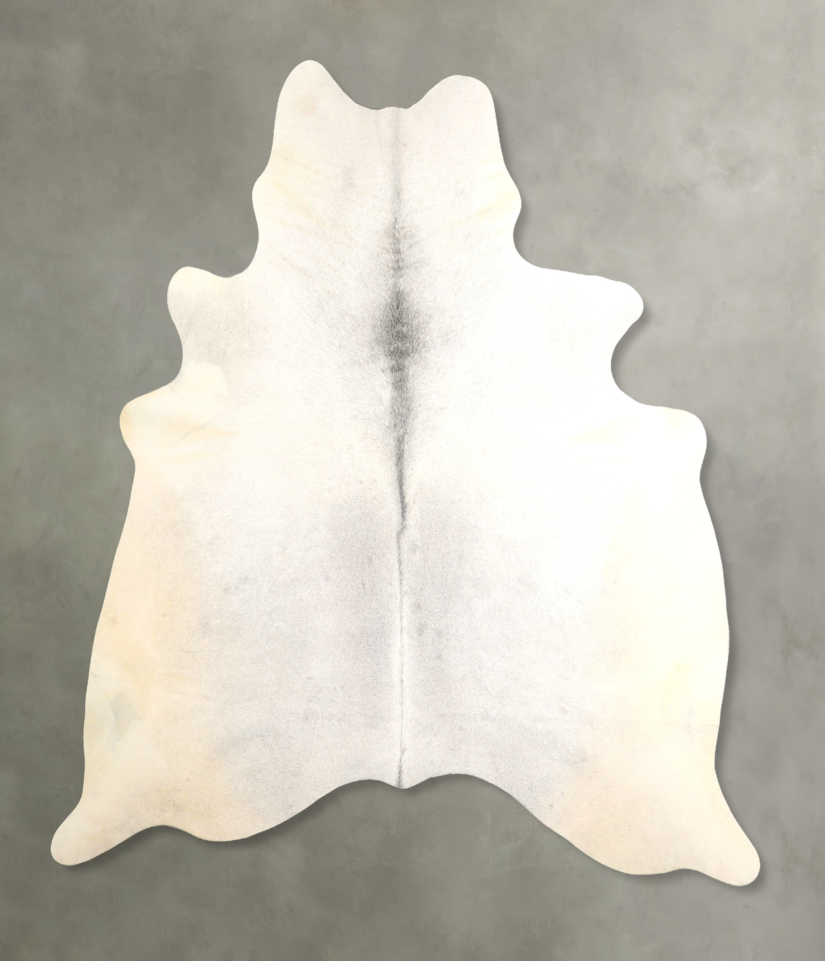 Light Grey Cowhide Rug #A49487