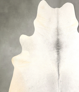 Light Grey XX-Large Brazilian Cowhide Rug 7'8"H x 6'9"W #A49487 by Hudson Hides