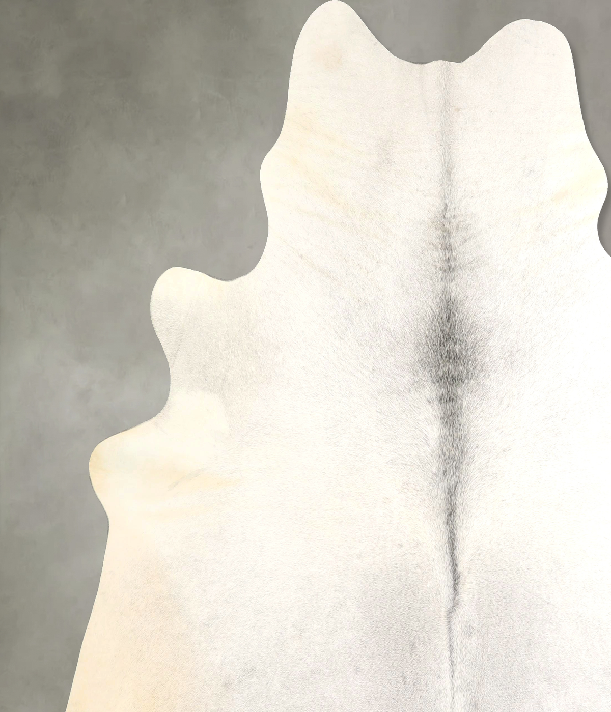 Light Grey Cowhide Rug #A49487