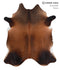 Warm Caramel X-Large Brazilian Cowhide Rug 6'10