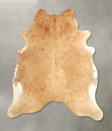 Beige XX-Large Brazilian Cowhide Rug 7'5"H x 6'11"W #A49506 by Hudson Hides