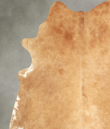 Beige XX-Large Brazilian Cowhide Rug 7'5"H x 6'11"W #A49506 by Hudson Hides