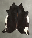 Black and White XX-Large Brazilian Cowhide Rug 7'10"H x 6'7"W #A49513 by Hudson Hides