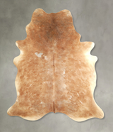 Light Caramel X-Large Brazilian Cowhide Rug 7'3"H x 6'4"W #A49514 by Hudson Hides