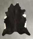 Black and White XX-Large Brazilian Cowhide Rug 8'1"H x 7'7"W #A49522 by Hudson Hides