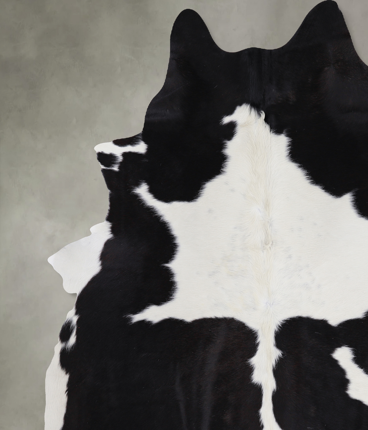 Black and White Cowhide Rug #A4953