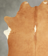 Beige X-Large Brazilian Cowhide Rug 7'6"H x 6'5"W #A49562 by Hudson Hides