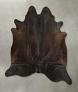Chocolate X-Large Brazilian Cowhide Rug 6'11"H x 6'8"W #A49612 by Hudson Hides