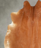 Solid Brown X-Large Brazilian Cowhide Rug 7'0"H x 6'5"W #A49616 by Hudson Hides