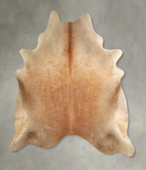 Beige XX-Large Brazilian Cowhide Rug 7'8"H x 6'9"W #A49626 by Hudson Hides