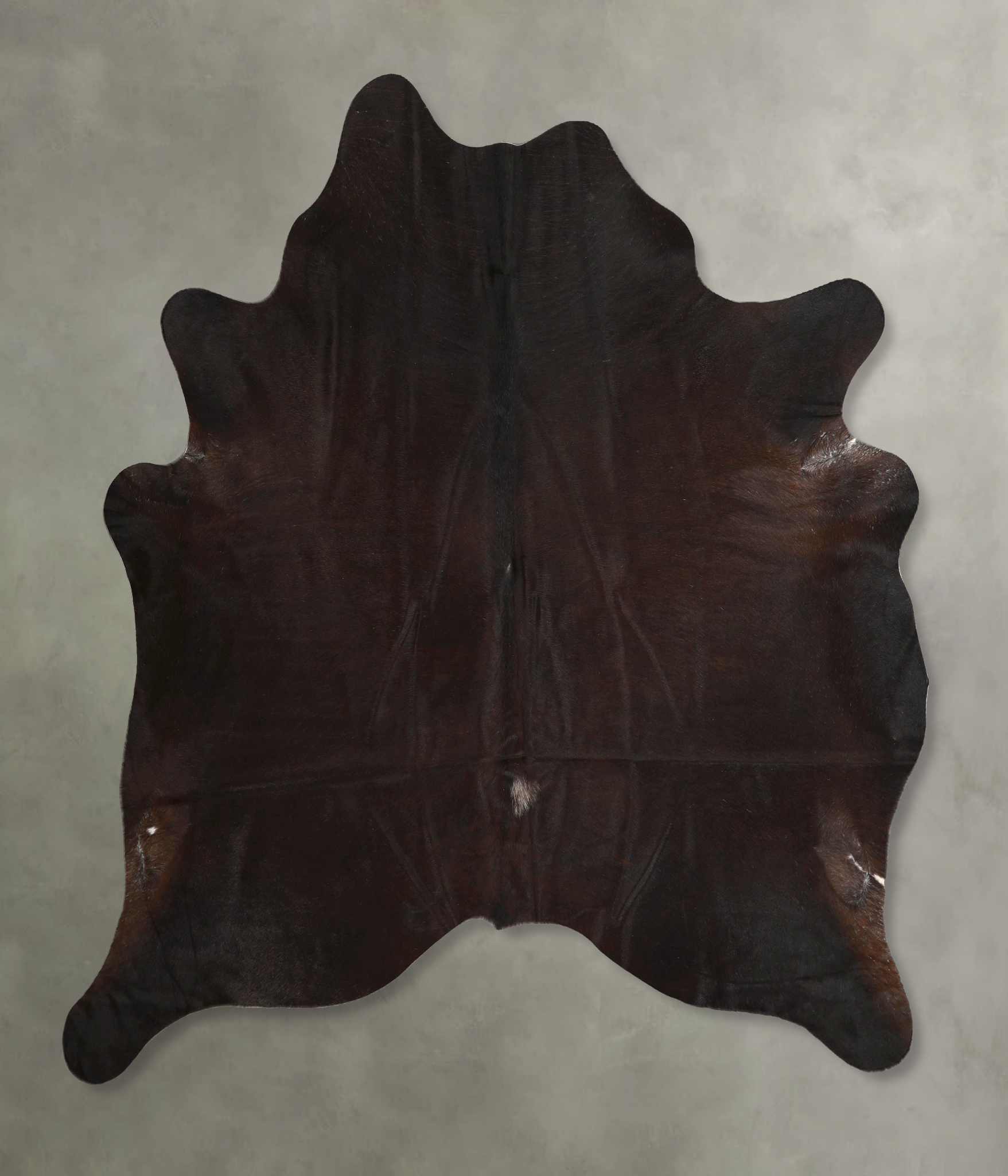 Chocolate Cowhide Rug #A49631