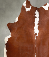 Hereford X-Large Brazilian Cowhide Rug 7'6"H x 6'1"W #A49638 by Hudson Hides