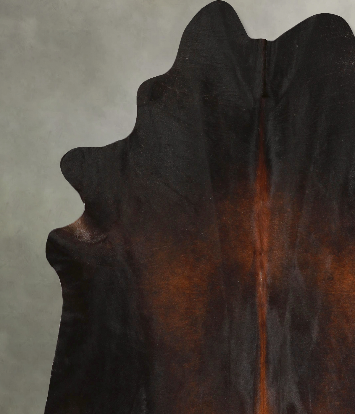 Chocolate X-Large Brazilian Cowhide Rug 7'4"H x 6'8"W #A49641 by Hudson Hides