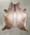 Taupe XX-Large Brazilian Cowhide Rug 8'5