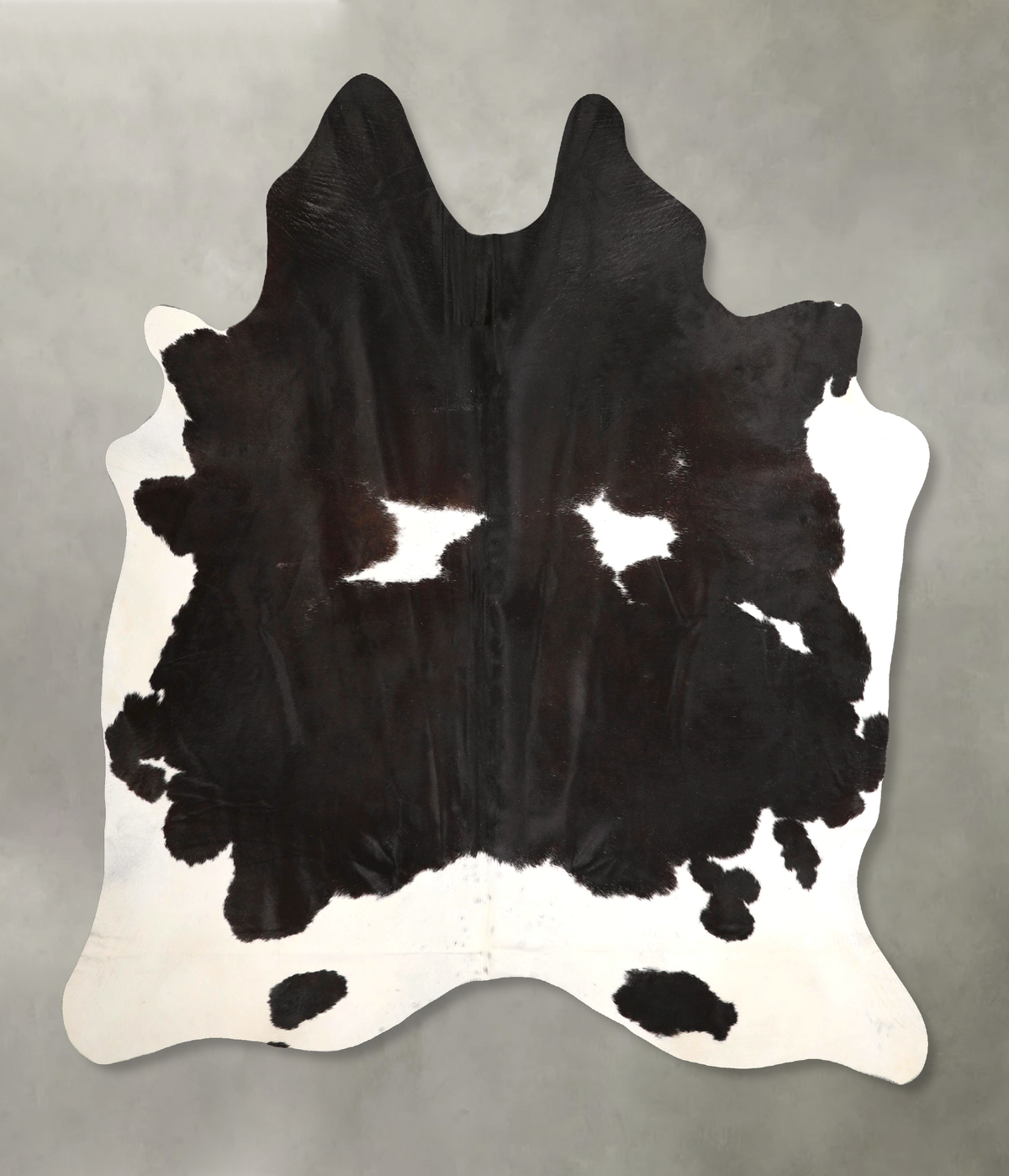 Black and White Cowhide Rug #A49645