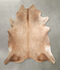 Taupe XX-Large Brazilian Cowhide Rug 7'5