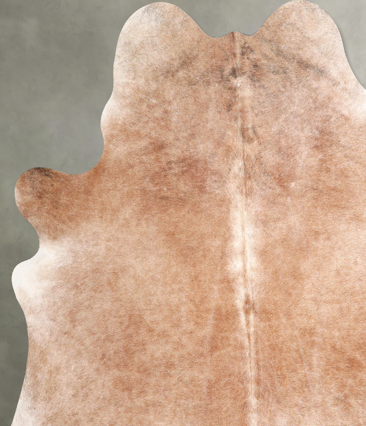 Light Caramel X-Large Brazilian Cowhide Rug 7'2"H x 6'4"W #A49694 by Hudson Hides