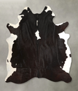 Black and White X-Large Brazilian Cowhide Rug 7'10"H x 6'2"W #A49698 by Hudson Hides