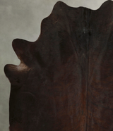 Dark Brindle XX-Large Brazilian Cowhide Rug 7'8"H x 7'1"W #A49715 by Hudson Hides