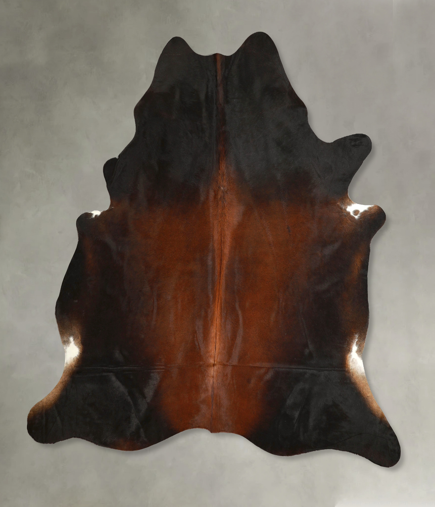 Warm Caramel XX-Large Brazilian Cowhide Rug 7'7"H x 6'11"W #A49729 by Hudson Hides
