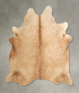Beige X-Large Brazilian Cowhide Rug 6'9"H x 6'4"W #A49749 by Hudson Hides
