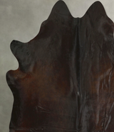 Chocolate X-Large Brazilian Cowhide Rug 6'9"H x 6'9"W #A49772 by Hudson Hides