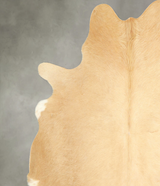 Palomino XX-Large Brazilian Cowhide Rug 7'4"H x 7'1"W #A49778 by Hudson Hides