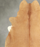 Beige XX-Large Brazilian Cowhide Rug 7'6"H x 7'6"W #A49782 by Hudson Hides