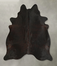 Chocolate X-Large Brazilian Cowhide Rug 6'9"H x 6'4"W #A49787 by Hudson Hides