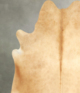 Beige XX-Large Brazilian Cowhide Rug 7'7"H x 7'1"W #A49803 by Hudson Hides