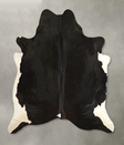 Black and White XX-Large Brazilian Cowhide Rug 8'5"H x 7'2"W #A49809 by Hudson Hides