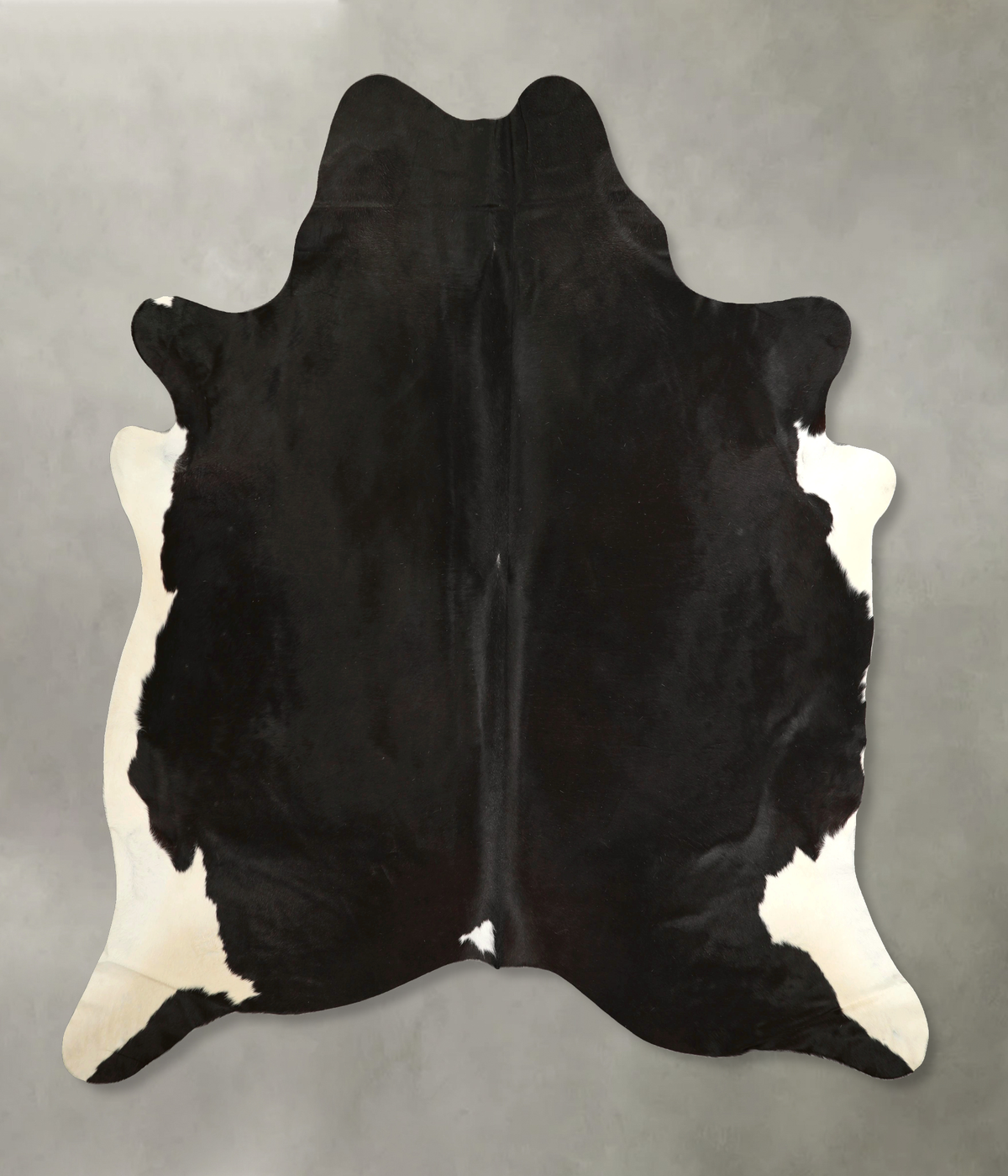 Black and White Cowhide Rug #A49809