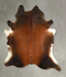 Warm Caramel XX-Large Brazilian Cowhide Rug 7'10