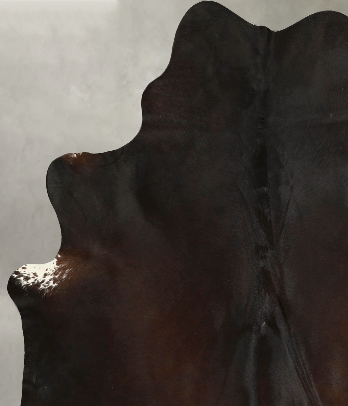 Chocolate X-Large Brazilian Cowhide Rug 7'3"H x 5'11"W #A49874 by Hudson Hides