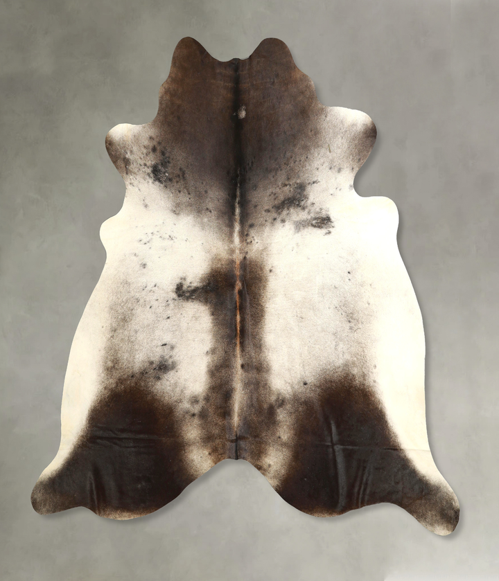 Dark Grey XX-Large Brazilian Cowhide Rug 7'1"H x 7'3"W #A49876 by Hudson Hides