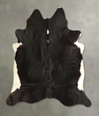 Black and White X-Large Brazilian Cowhide Rug 6'8"H x 6'8"W #A49878 by Hudson Hides