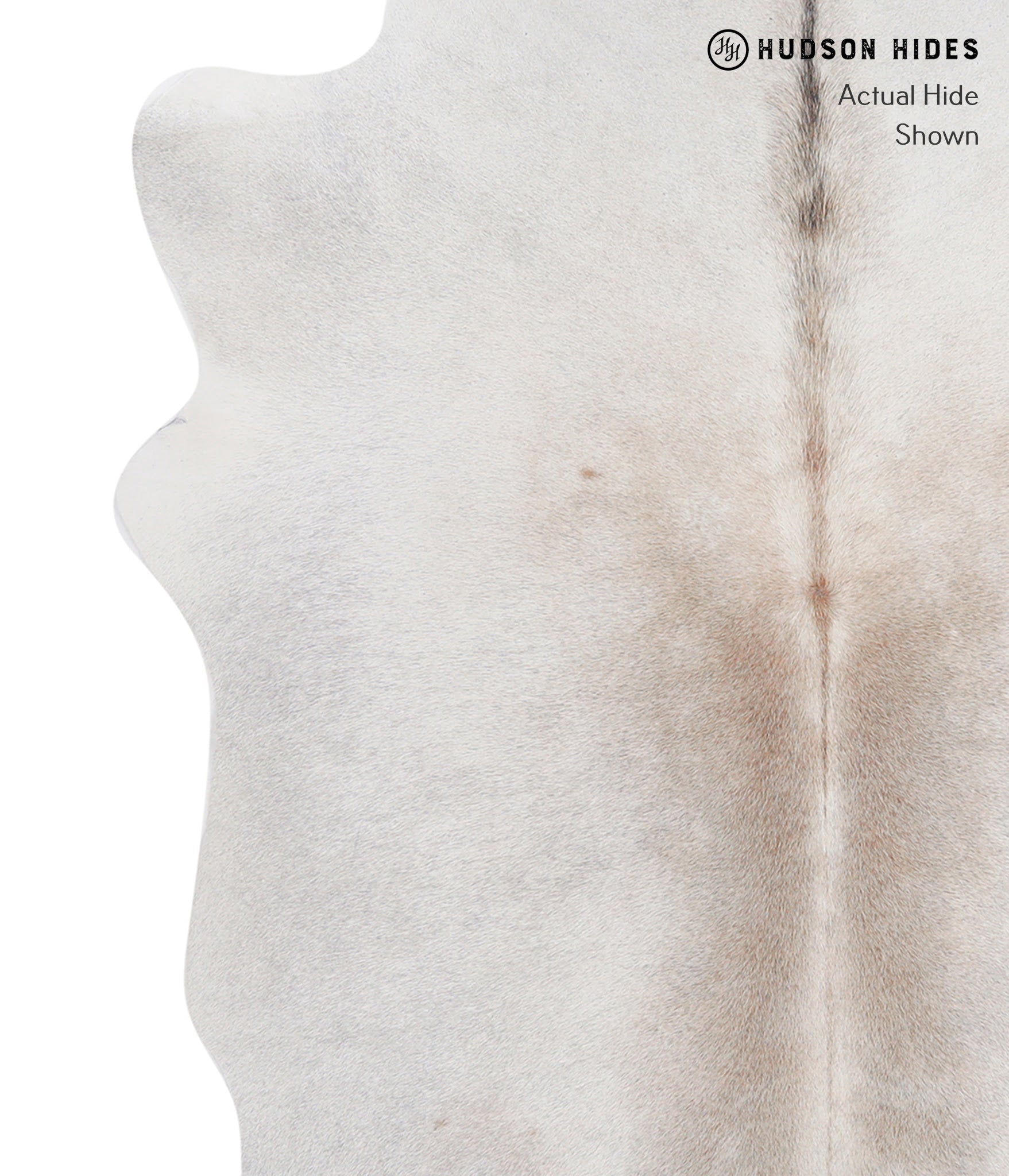 Medium Grey Cowhide Rug #A4989