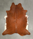 Medium Brindle XX-Large Brazilian Cowhide Rug 8'2"H x 7'5"W #A49910 by Hudson Hides