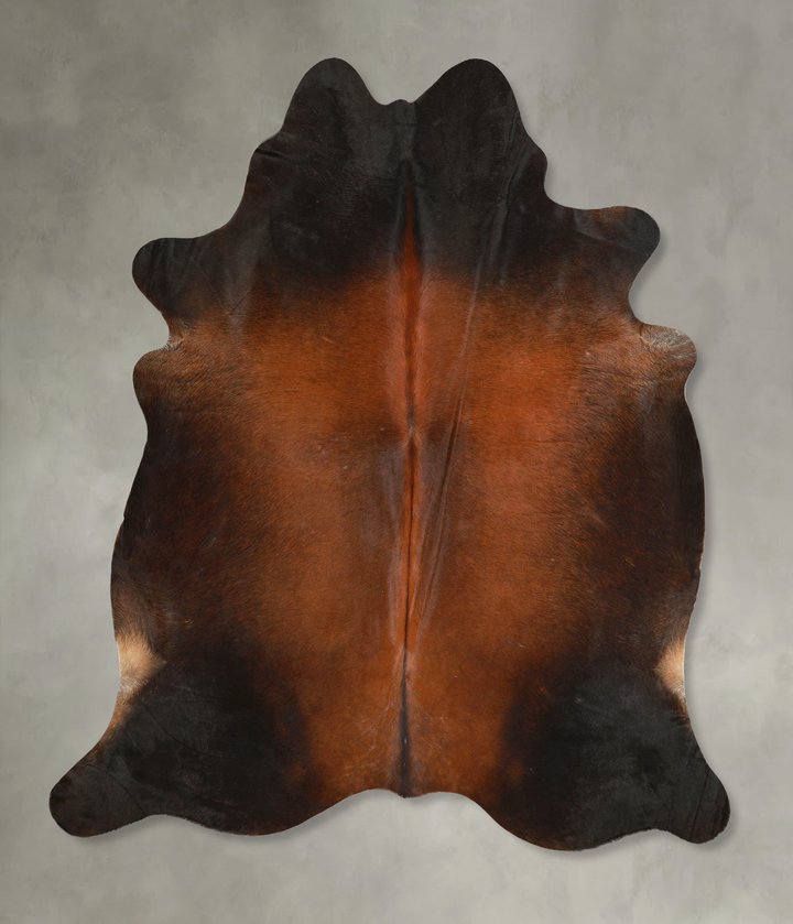 Warm Caramel XX-Large Brazilian Cowhide Rug 7'4"H x 7'0"W #A49920 by Hudson Hides