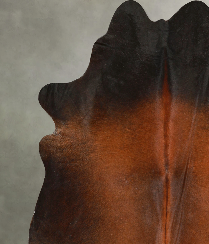 Warm Caramel XX-Large Brazilian Cowhide Rug 7'4"H x 7'0"W #A49920 by Hudson Hides