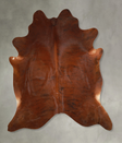 Medium Brindle X-Large Brazilian Cowhide Rug 7'4"H x 6'7"W #A49931 by Hudson Hides