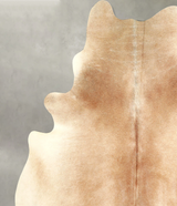 Light Caramel XX-Large Brazilian Cowhide Rug 7'9"H x 6'6"W #A49938 by Hudson Hides