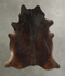 Chocolate X-Large Brazilian Cowhide Rug 7'2
