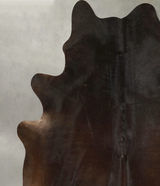 Chocolate X-Large Brazilian Cowhide Rug 7'2"H x 6'6"W #A49942 by Hudson Hides