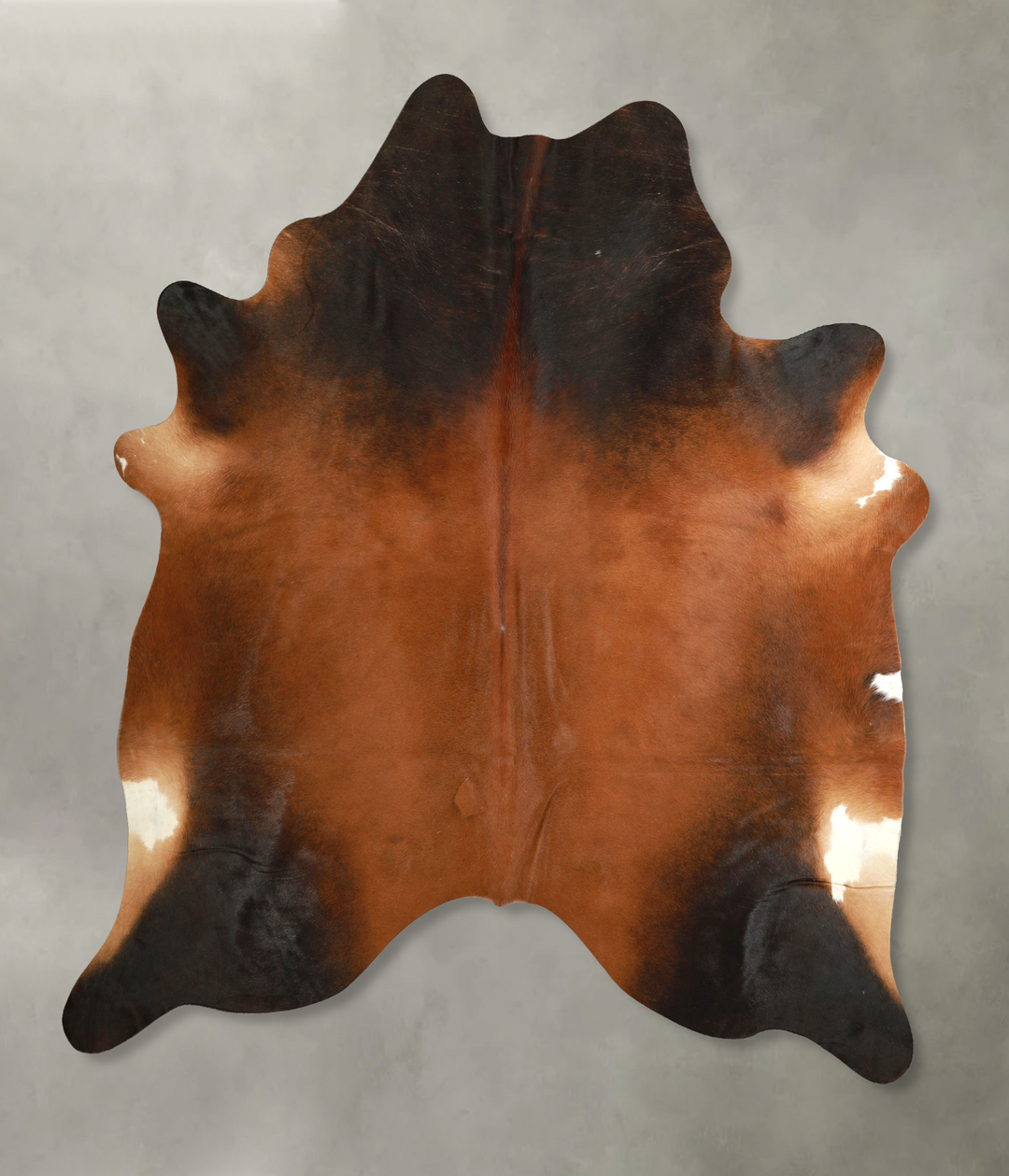 Warm Caramel XX-Large Brazilian Cowhide Rug 7'9"H x 7'1"W #A49947 by H