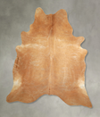 Beige XX-Large Brazilian Cowhide Rug 8'1"H x 7'4"W #A49950 by Hudson Hides
