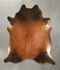 Warm Caramel X-Large Brazilian Cowhide Rug 7'5