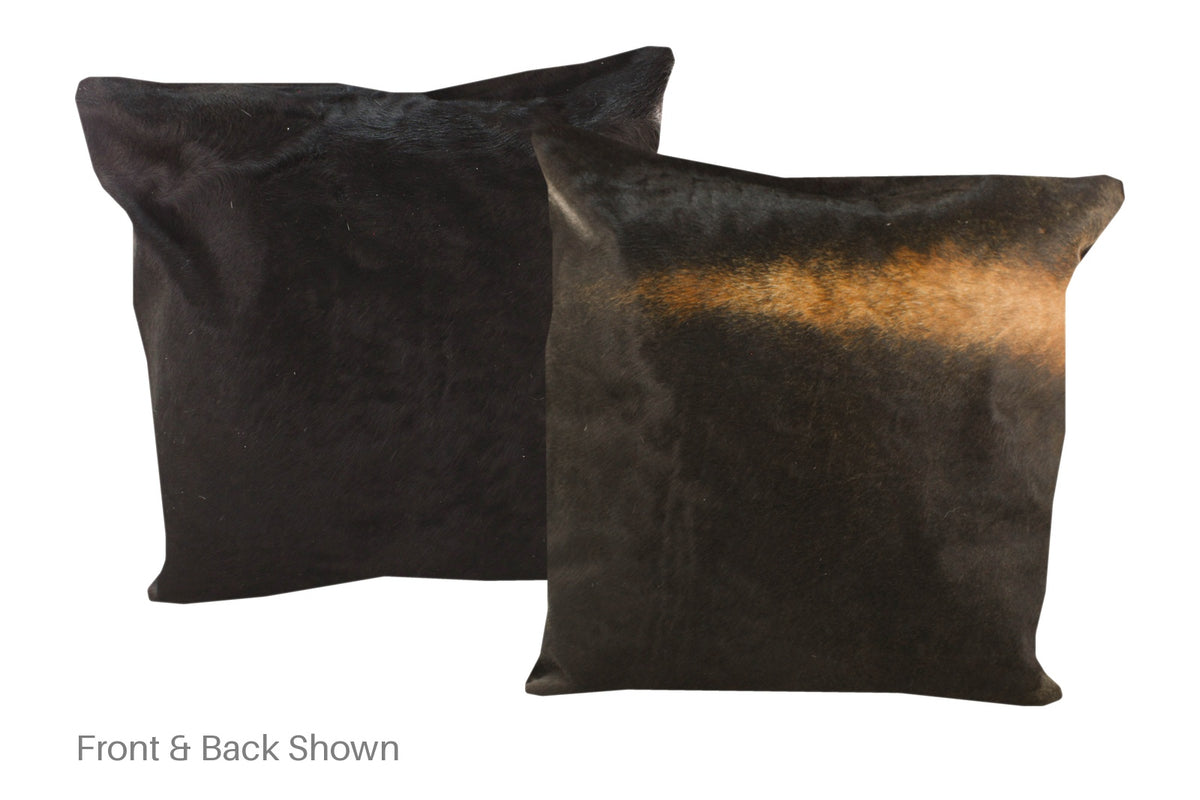 Chocolate Cowhide Pillow #A50023