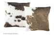 Taupe Cowhide Pillow 20x20 #A50042 by Hudson Hides