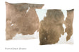 Taupe Cowhide Pillow 20x20 #A50043 by Hudson Hides
